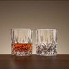 Classical Glass Rocks Whiskey Glasses Old Fashioned Heavy Glass Clear Whisky Tumblers JS-3001-1/2/3