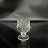 Jingshi Butterfly Sunflower Diamond Embossed Shot Glasses with Stem 40ml 