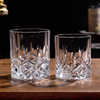 Classical Glass Rocks Whiskey Glasses Old Fashioned Heavy Glass Clear Whisky Tumblers JS-3001-1/2/3