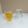 High Bright Stackable Drinking Cups 300-400ml Glass Tumblers --JS3020