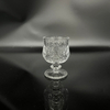 Jingshi Butterfly Sunflower Diamond Embossed Shot Glasses with Stem 40ml 