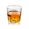 Old Fashioned Glass Square Bottom Rocks Whiskey Glasses Heavy Glass Clear Whisky Tumblers JS1016-1/2/3