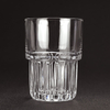 High Bright Stackable Drinking Cups 300-400ml Glass Tumblers --JS3020