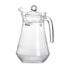 Plain Glass Pitcher 1.3L Water Glass Jug with Lid Juice Jugs 
