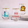 Old Fashion 20oz Stemless Red Wine Glasses 